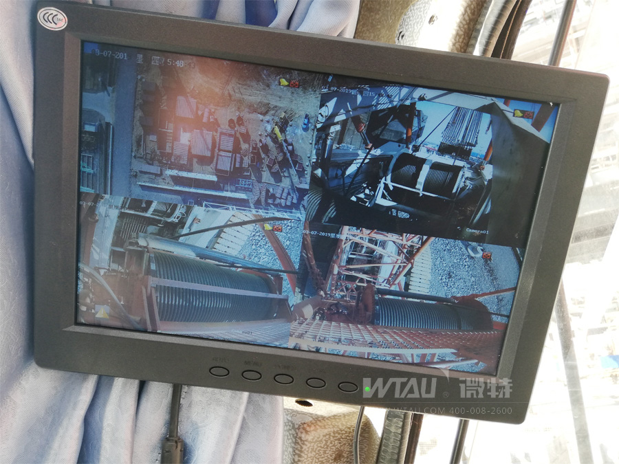 微特600T履帶吊監(jiān)控系統完成驗收